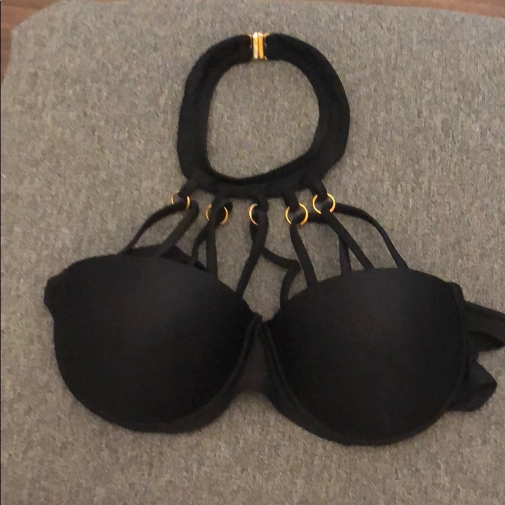 Swimsuit black bra
